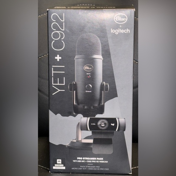 Yeti microphone + C922 webcam - Picture 1 of 3